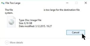 How to Copy Paste Large Files to a Flash drive
